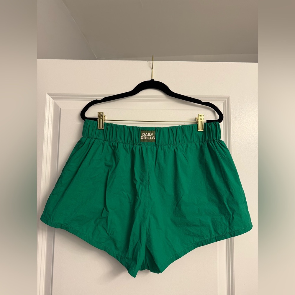 Daily Drills Kelly Green Shorts